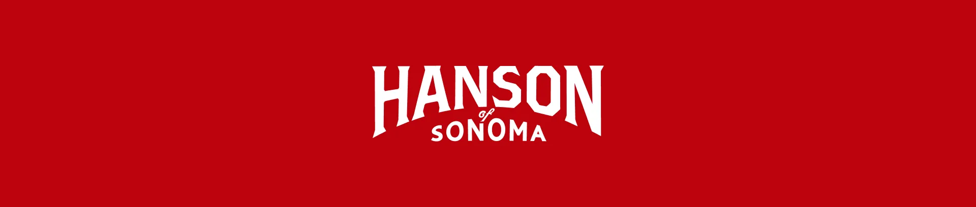 Hanson of Sonoma brand banner