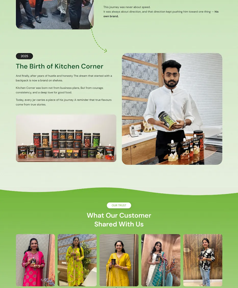 Kitchen Corner product range